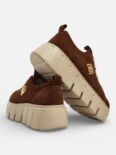 Športni ženski športni copati iz naravnega usnja Renos