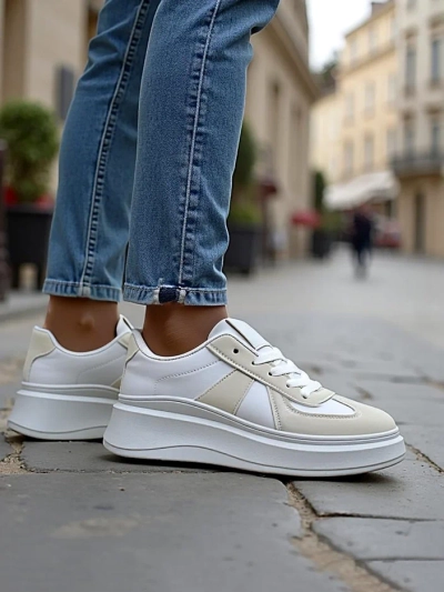Royalfashion Dámske športové tenisky na platforme Safirrat