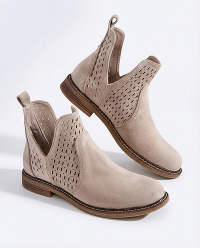 Royalfashion Dámske semišové čižmy Ovilla