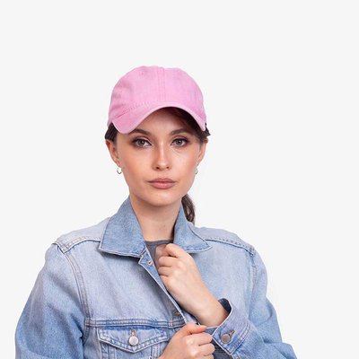 Dámska ružová riflová šiltovka - Doplnky
