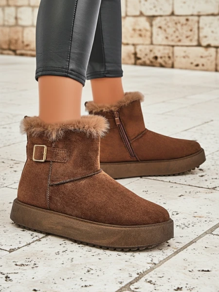 Royalfashion Kratki ženski škornji a'la za sneg Winter Crest