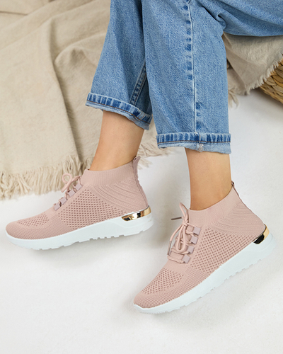 Dámska ružová športová obuv Bamggy Fabric - obuv