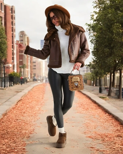 Royalfashion Ženská kožená bunda