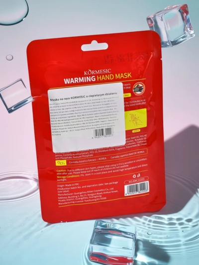 Ogrevalna maska za roke Koremesic Aurelia – intenzivna regeneracija rok