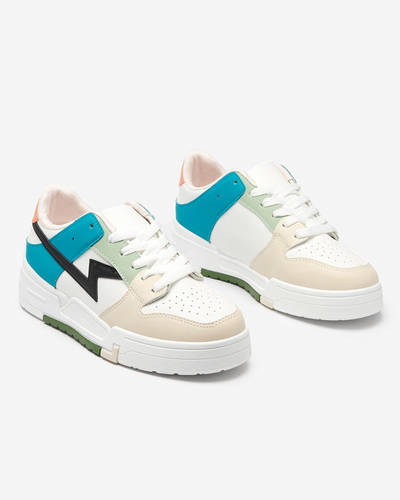 Béžovo-modrá dámska športová obuv Tremsi tenisky - Obuv