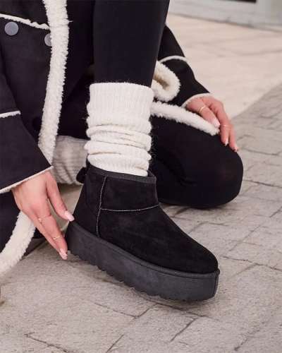 Royalfashion Krátke snehové čižmy dámske Alalla