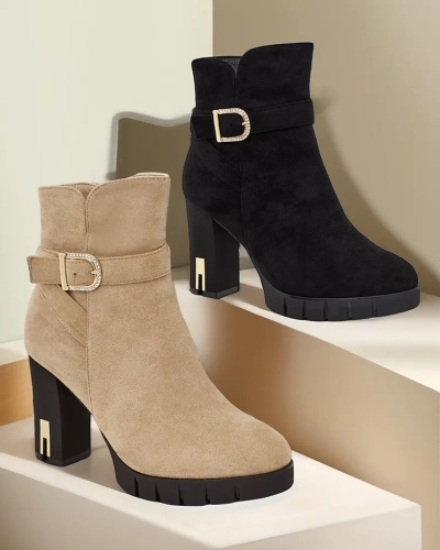 Royalfashion Dámske kozačky na vysokom podpätku Molin