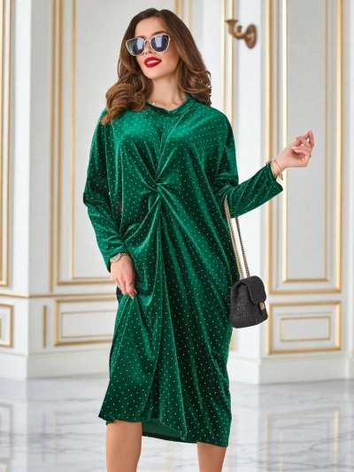 Royalfashion Dámske šaty s riasením