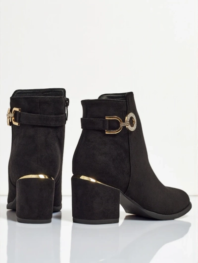 Ženski gležnjarji iz eko semiša s peto Talrima