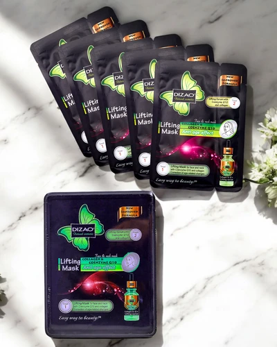 DIZAO - Sada séra a masky s koenzýmom Q10 a kolagénom 6g+36g x 10ks