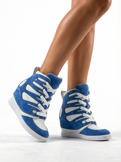 Royalfashion Dámske športové čižmy na podpätku Pamstinsa