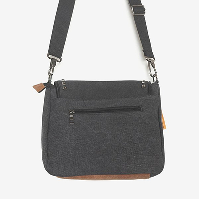 Čierna kabelka s ornamentami - Kabelky