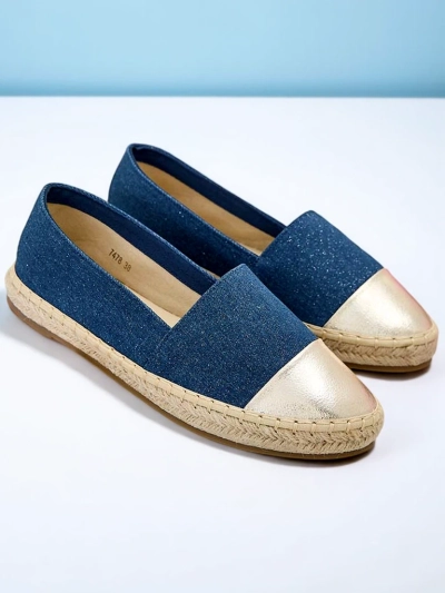 Royalfashion Dámske espadrilky a'la denim Anerta