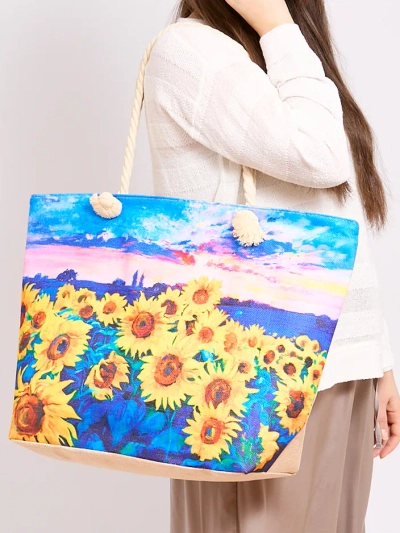 Royalfashion Veľká taška z látky s potlačou