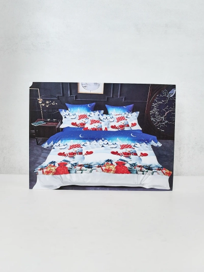 Royalfashion Vianočné posteľné prádlo 200x220 set 3 KUSY