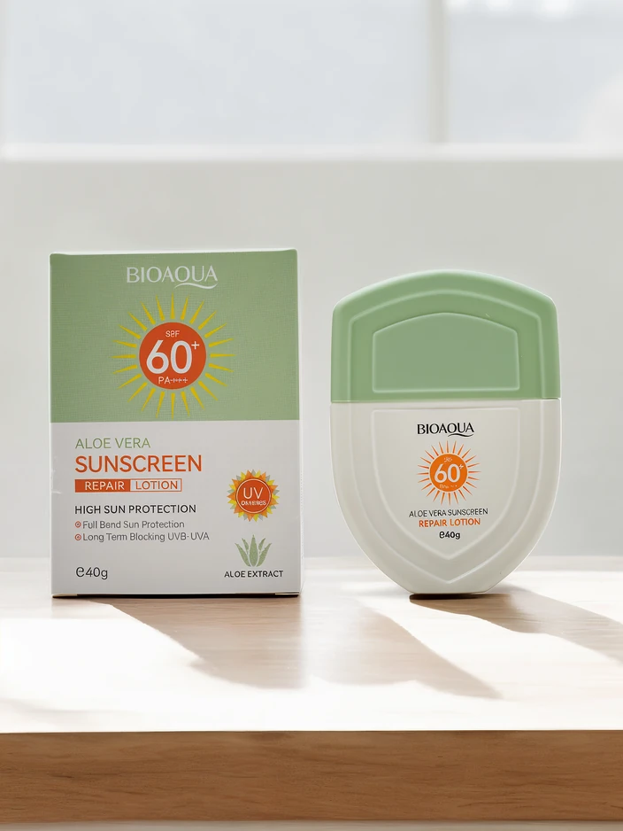 Bioaqua opaľovací krém s Aloe Vera 60 SPF 40g