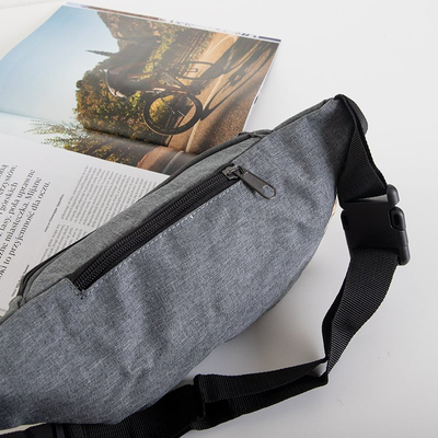 Šedá športová unisex ľadvinka - Kabelky