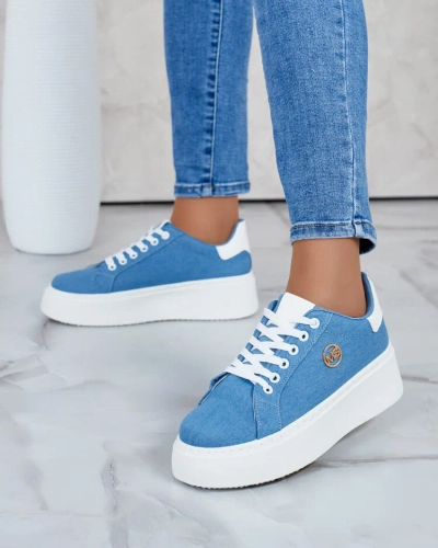 Royalfashion Dámske športové tenisky na platforme Calomie