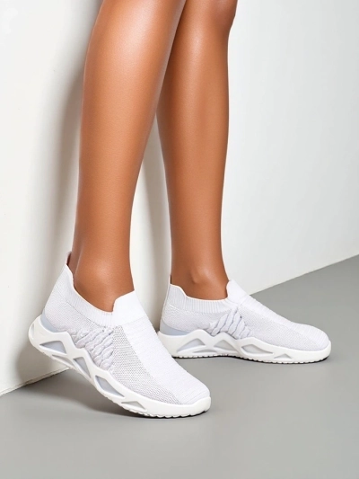 Royalfashion dámske sneakersy na slip-on s rhinestoneovými ozdobami Elavises