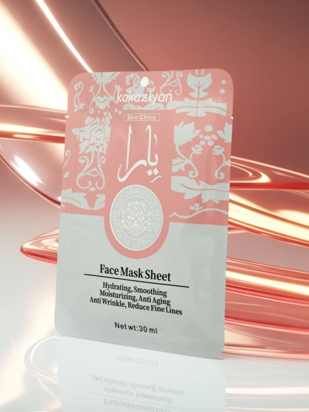 Aurelia Silk Hydrating Face Sheet Mask Kakaziyan 25 ml - Luksuzna Maska