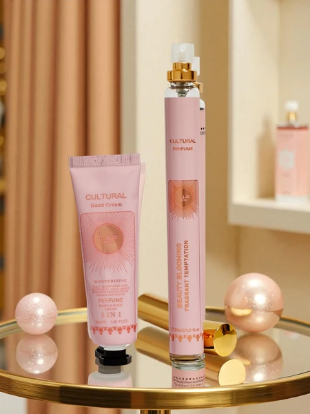 Zestaw Inspirowana Damska woda perfumowana & krem do rąk Rosie Arab