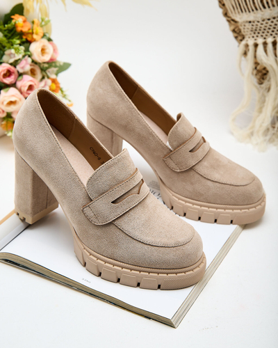 Royalfashion Dámske topánky na vysokom podpätku Sluppe