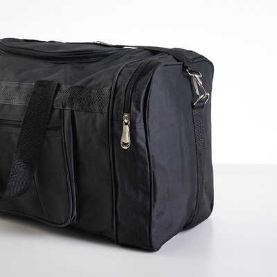 Čierna cestovná taška s vreckami - Kabelky