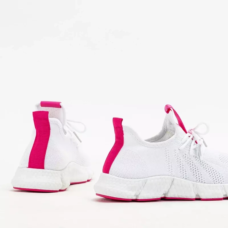 OUTLET Bielo-ružová dámska športová obuv Baym - Obuv