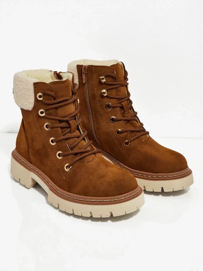 Ženski škornji s krznom Tessara