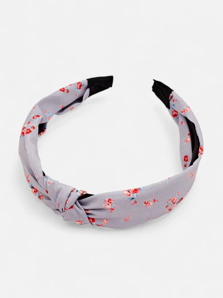 Royalfashion Naglavni trak za lase s prepletanjem v cvetove