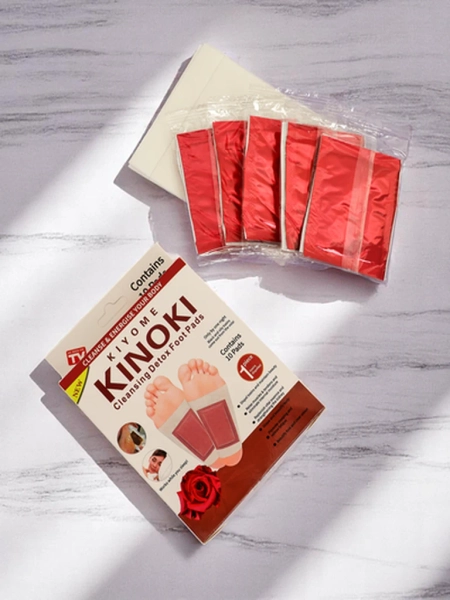 Detox Pásky na nohy DETOX KINOKI 10 ks Ruža