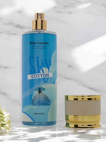 Nebeský bavlnený telový sprej 250 ml