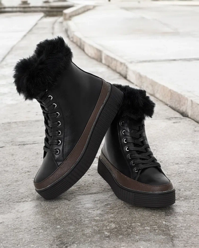 Royalfashion Dámske vysoké čižmy Rogeri