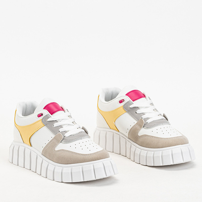 Béžovo-biela dámska športová obuv Nortelo - Obuv