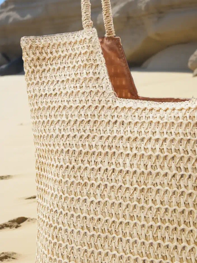 Royalfashion Veľká prútená taška pre ženy leto