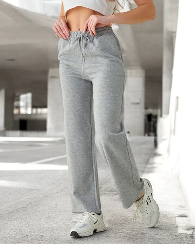 Royalfashion Dámske nohavice s širokými nohavicami