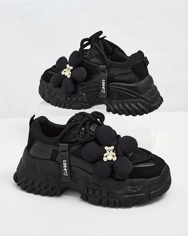 Royalfashion Dámske tenisky na platforme Bereya