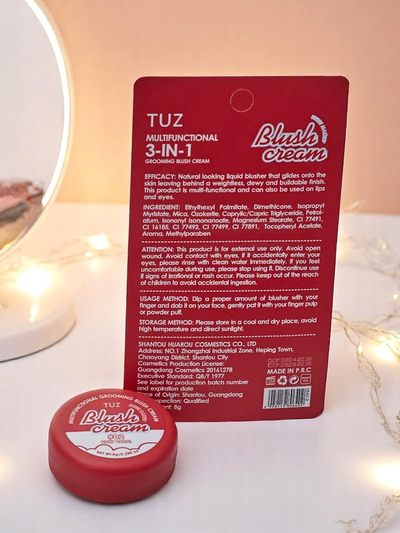 Krémová lícenka v kelímku Pinky Coral