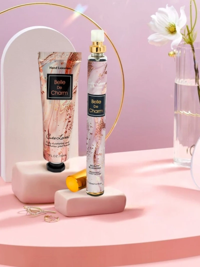 Belle De Charm Calista - Komplet parfuma in kreme za roke 30ml