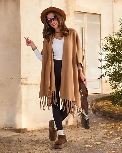 Royalfashion Dámske pončo