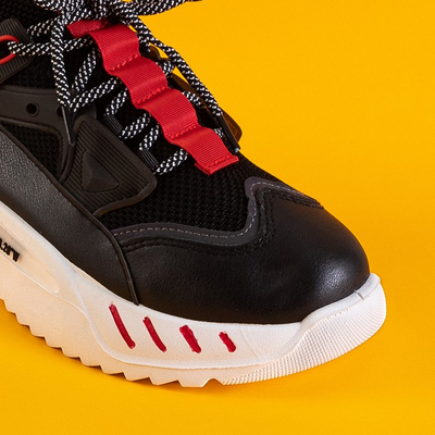 Čierne pánske športové tenisky Mapsy - Obuv