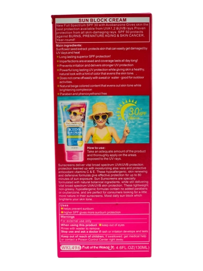 Opaľovací krém pre deti SPF 30