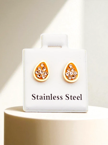 Royalfashion Dámske náušnice v tvare slzy