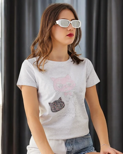 Royalfashion Dámska bavlnená blúzka