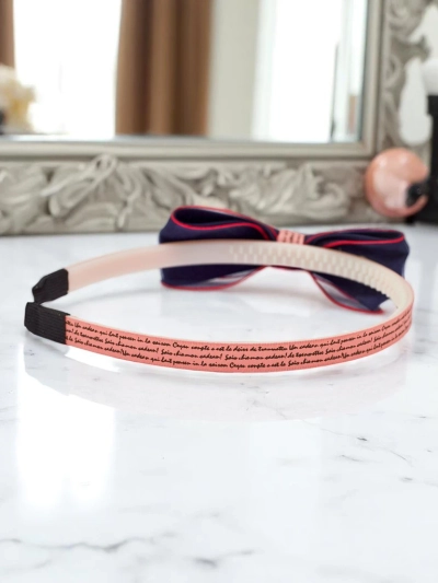Royalfashion Detská čelenka s mašľou Sweetty