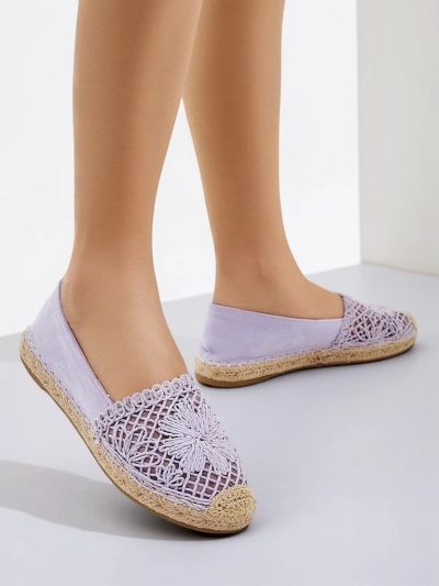 Royalfashion Dámske perforované espadrily Verela