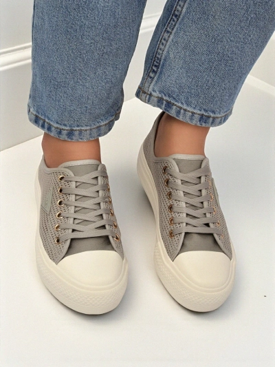 Ženski športni copati Callista Mesh Light Grey – udobje in stil za poletje in jesen