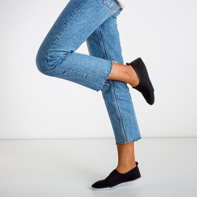 Dámské slip-on tenisky Black Maywood - Obuv 1