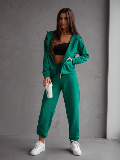 Royalfashion Dámsky bavlnený teplákový set