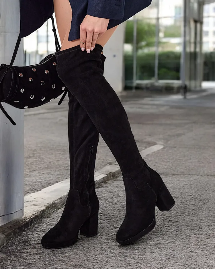 Royalfashion Dámske čižmy Ottole Stiletto